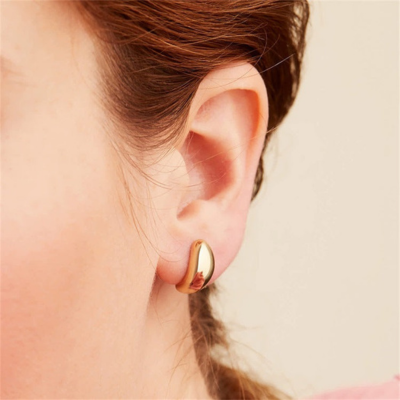 Celeste Dome Studs