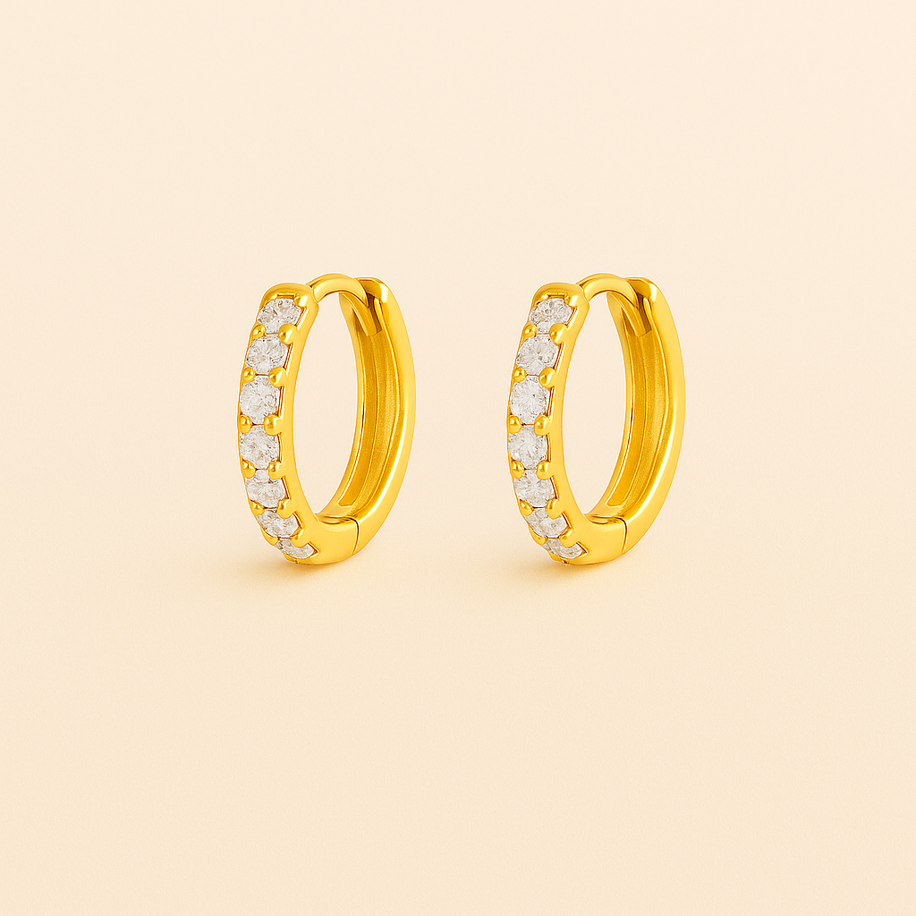 Alexandria Pavé Hoops