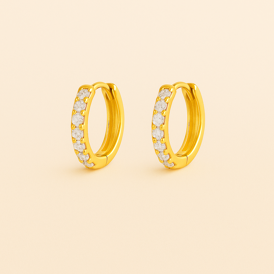 Alexandria Pavé Hoops
