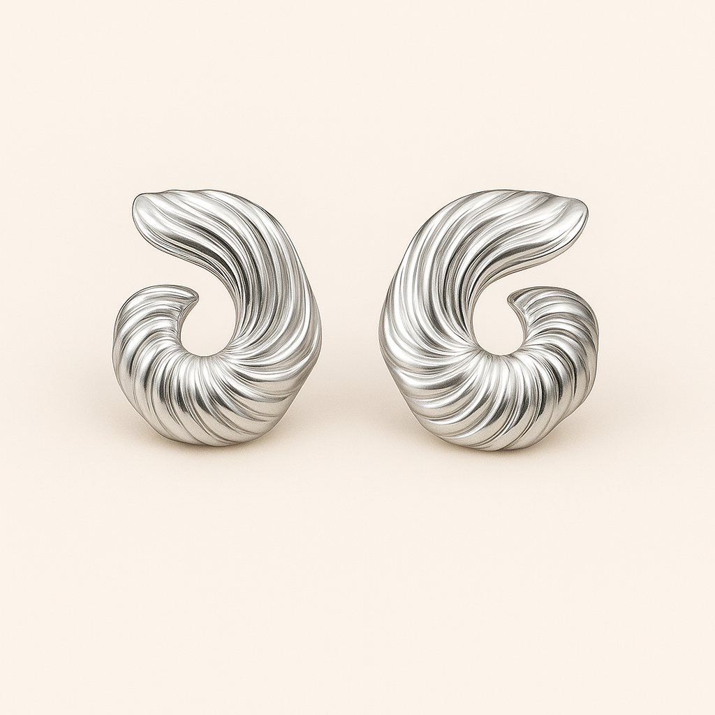 Iris Sculptural Earrings