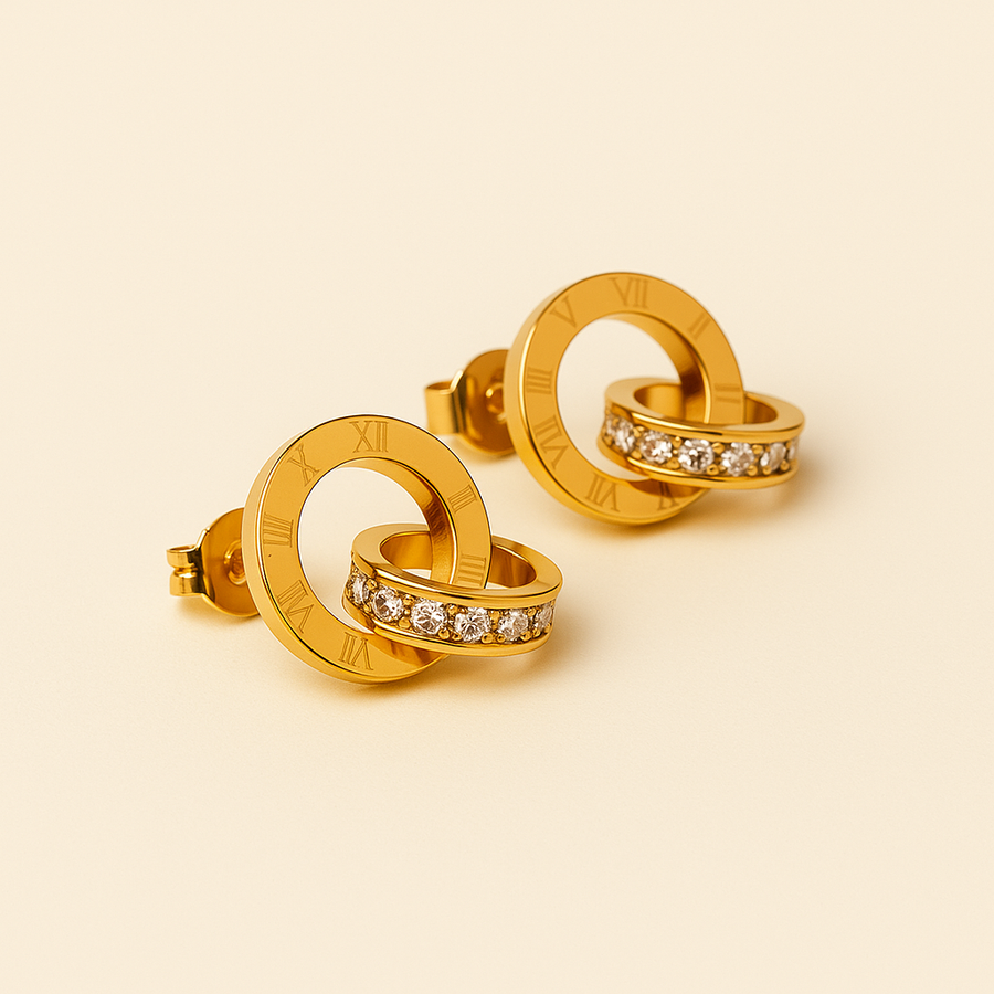 Camila Double Hoop Earrings